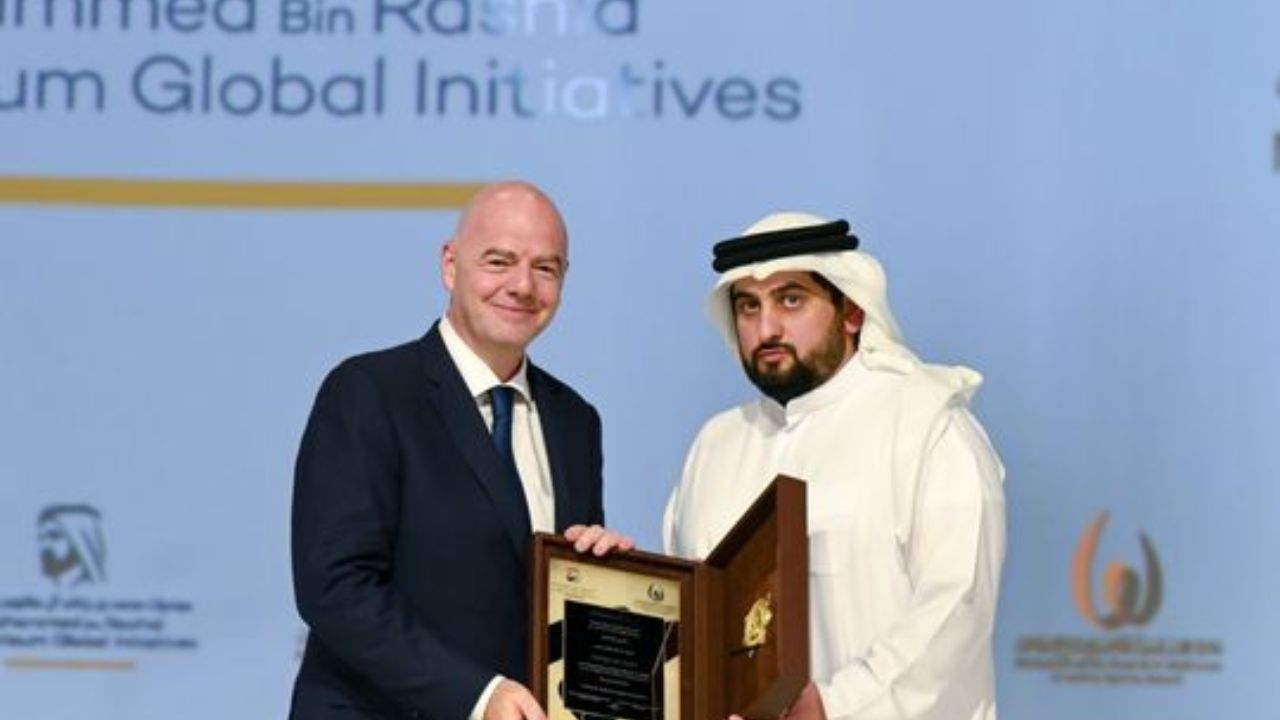 Usthadian Academy / Gianni Infantino Honored With Sports Personality Award In Dubai | 20 jan 2024 Usthadian Academy / Gianni Infantino Honored With Sports Personality Award In Dubai